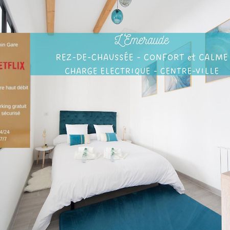 L'Emeraude Rez-De-Chaussee - Parking Prive -Zapart'Hotels Malesherbes 外观 照片